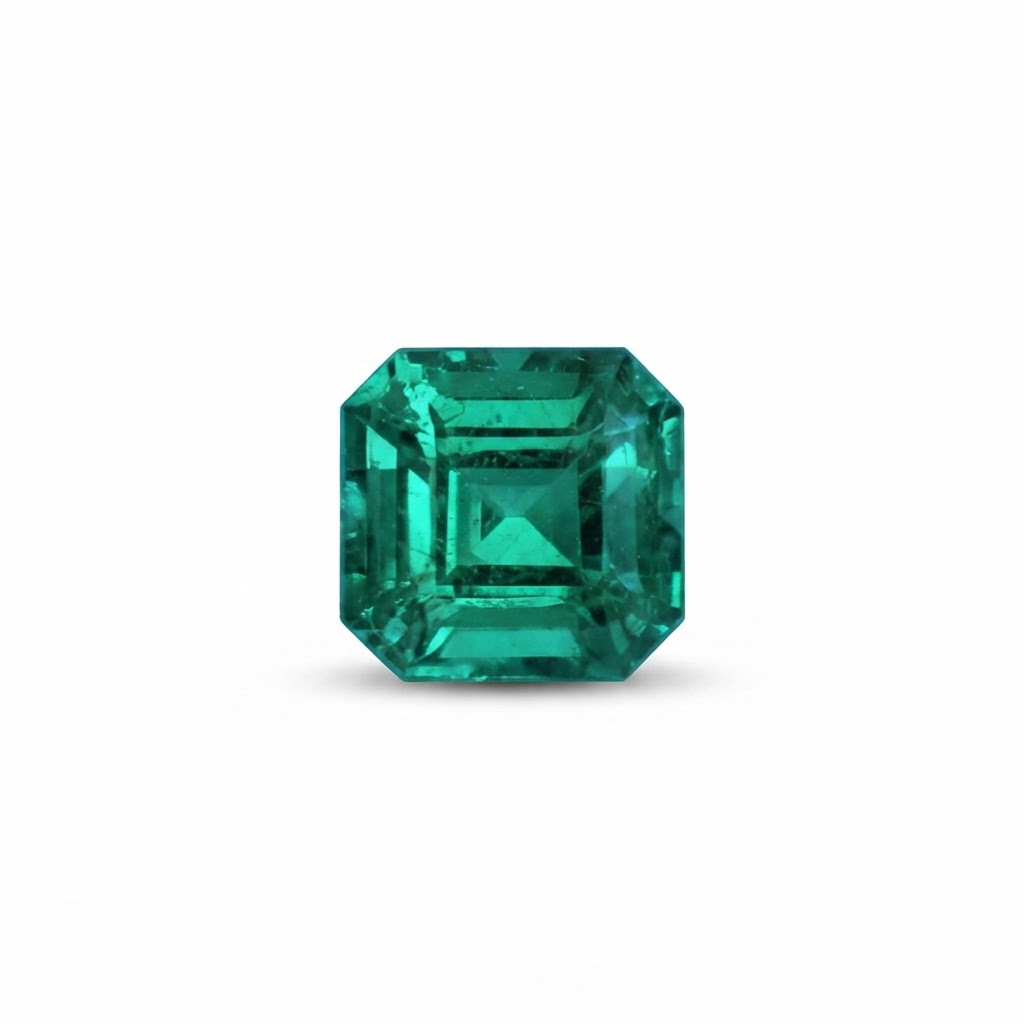 Loose Emerald — Asscher Cut